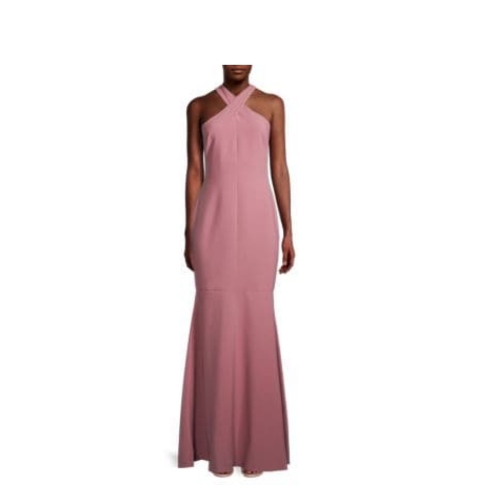 Likely Halterneck Gown in Mauve